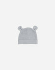Organic Cotton Heathered Blue Baby Hat