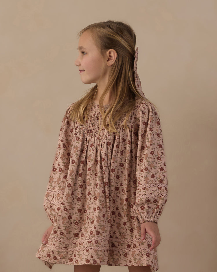 Pink floral Selene Dress
