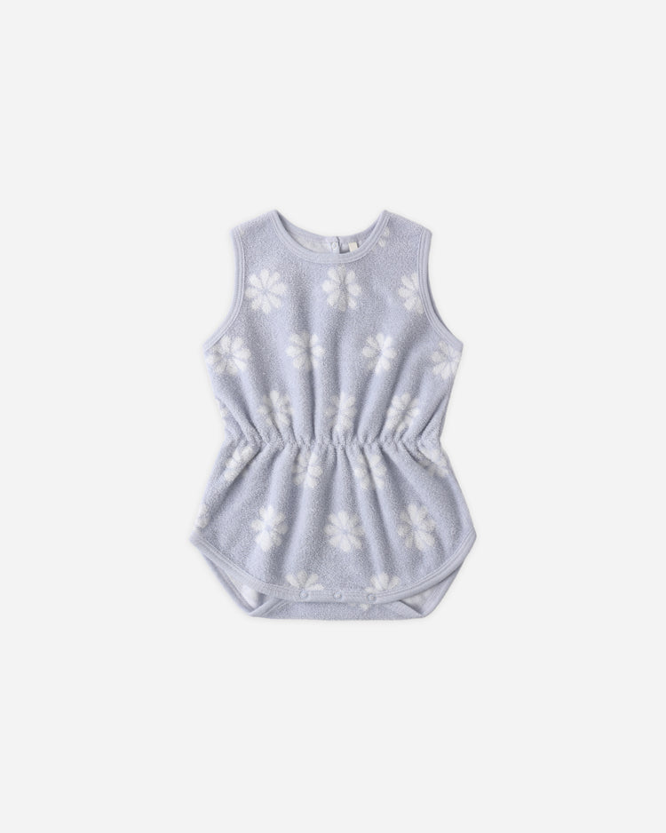 Cinch Playsuit Periwinkle Daisy