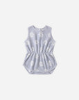 Cinch Playsuit Periwinkle Daisy