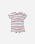 Americana Stripe Shorty One Piece Swimsuit