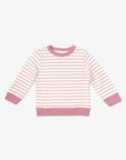 Remy Sweatshirt- Rose French Stripe