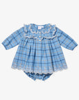 Sara Baby Dress- Autumn Plaid