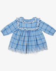 Sara Baby Dress- Autumn Plaid