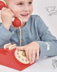 Vintage Wooden Phone