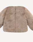 Taupe Teddy Dilia Jacket