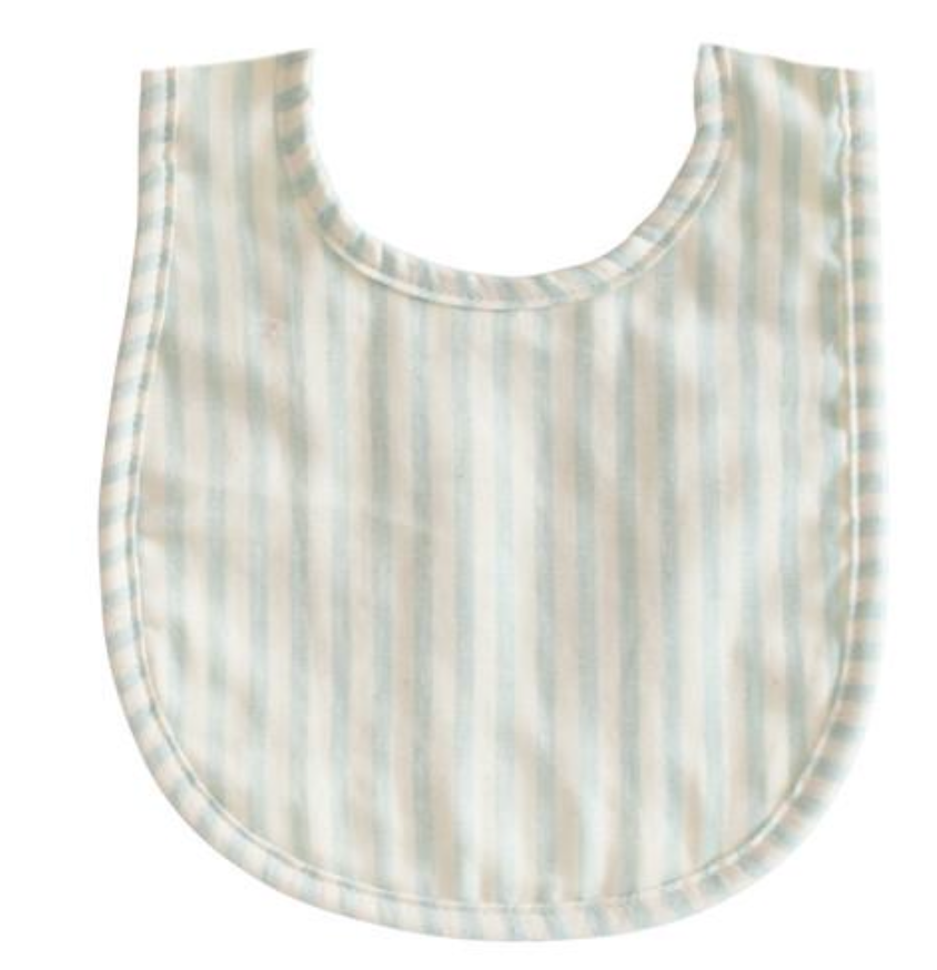 Sage Stripe Bib