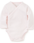 Pointelle Cross Longsleeve Onesie