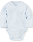 Pointelle Cross Longsleeve Onesie