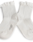 Lili Lace Trimmed Ankle Socks