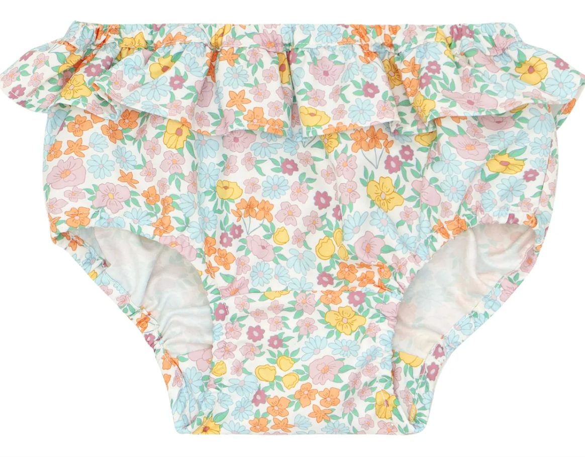 Hawaiian Floral Diaper Cover