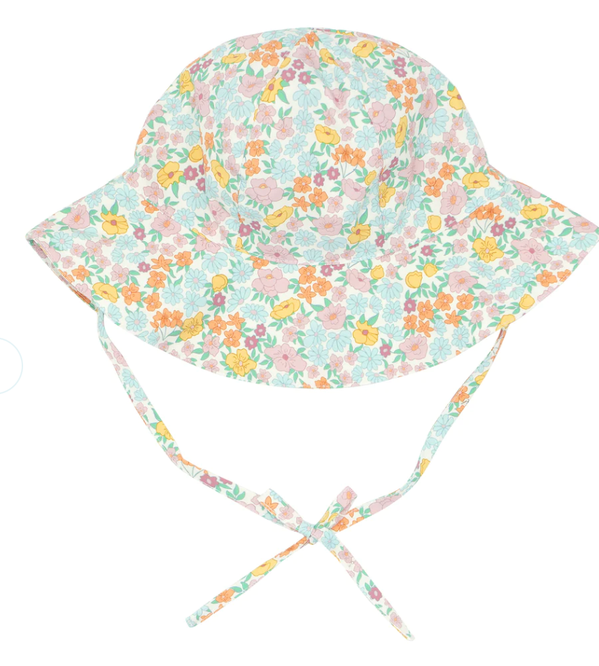 Hawaiian Floral Sun Hat