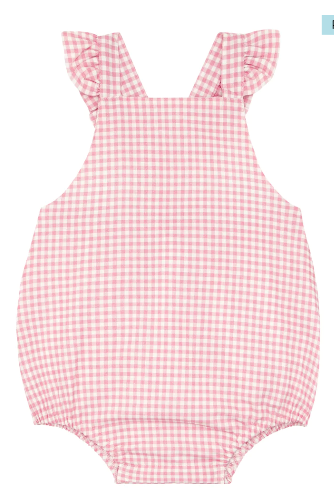 Minnow Pink Gingham Bubble