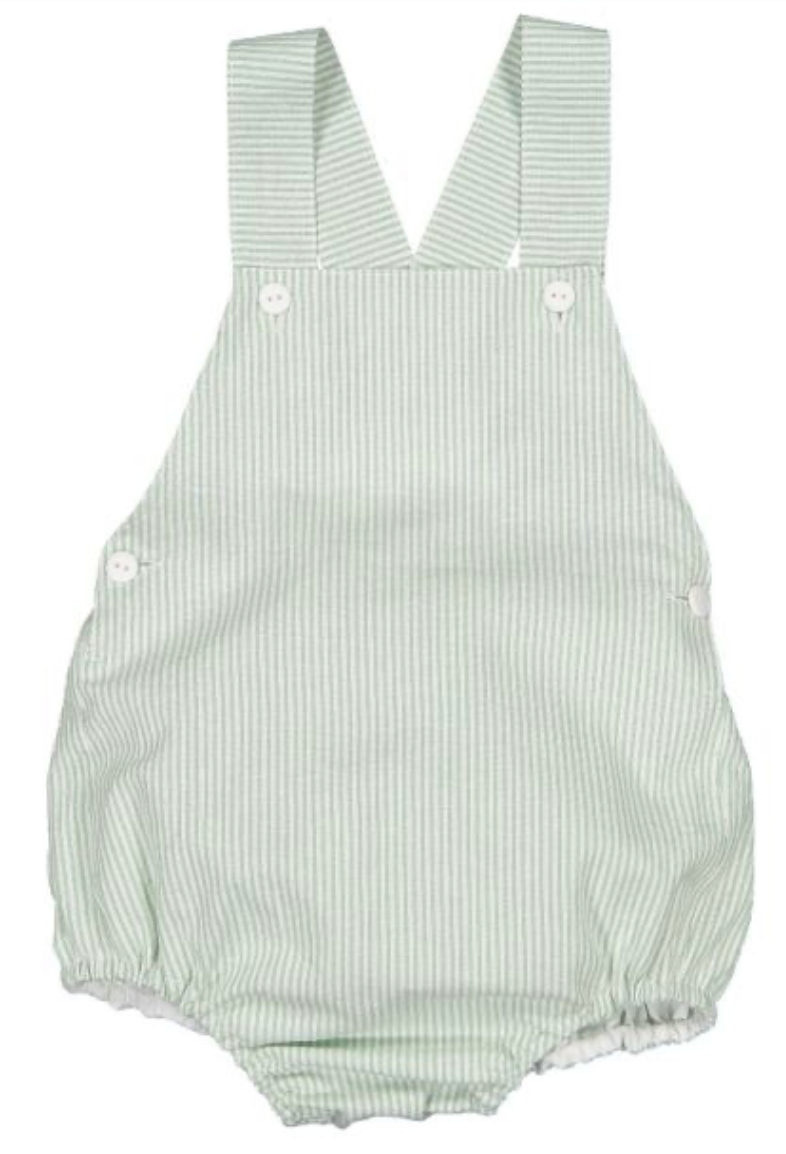 Green Stripe Sunsuit