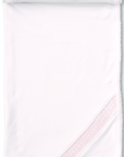 White/ Pink Hand Smocked Blanket