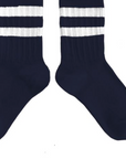 Nico Ribbed Varsity Crew Socks