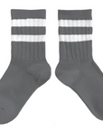 Nico Ribbed Varsity Crew Socks