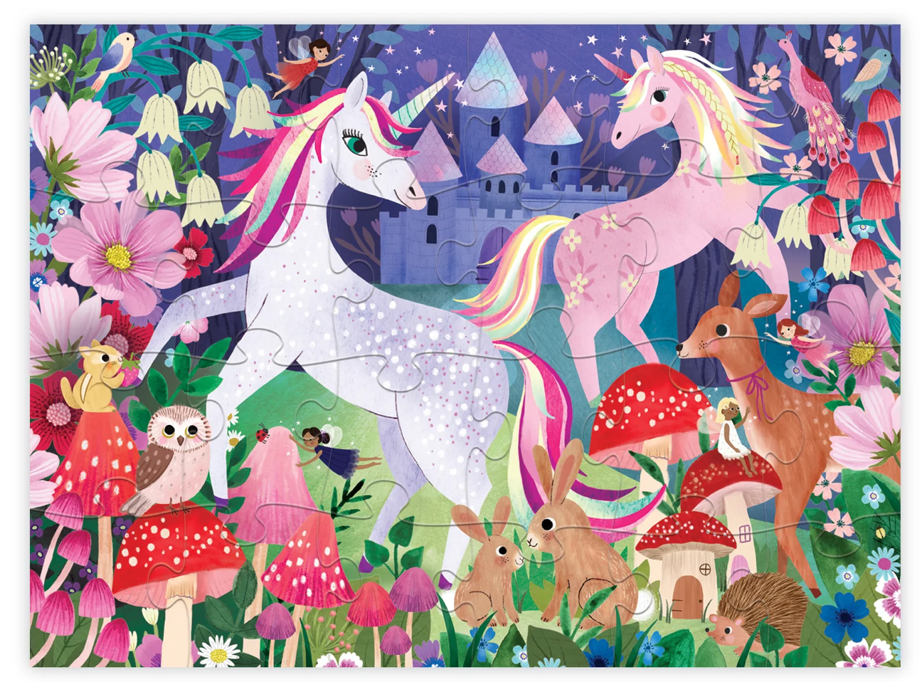 24 Piece Unicorn Puzzle