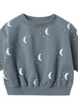 Silver Moon Relaxed Sweatshirt and Pant Set