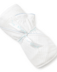 Kissy Kissy Blue Dot Hooded Towel & Mitt