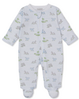 Kissy Kissy Safari Party Zip Footie