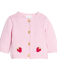 Strawberry Crochet Cardigan