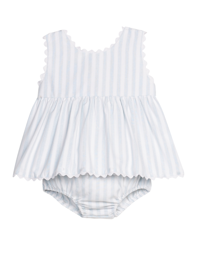 Savannah Stripe Mary Baby Set