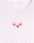 Strawberry Embroidered Bubble