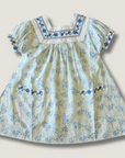 Minty Flower Adelle Dress