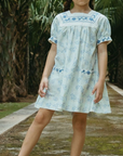 Minty Flower Adelle Dress
