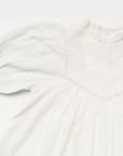 Beth Ivory Embroidered Dress