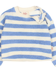 Buho Terry Cloth Striped Sweatshirt