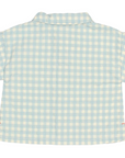 Buho Aqua Gingham Shirt