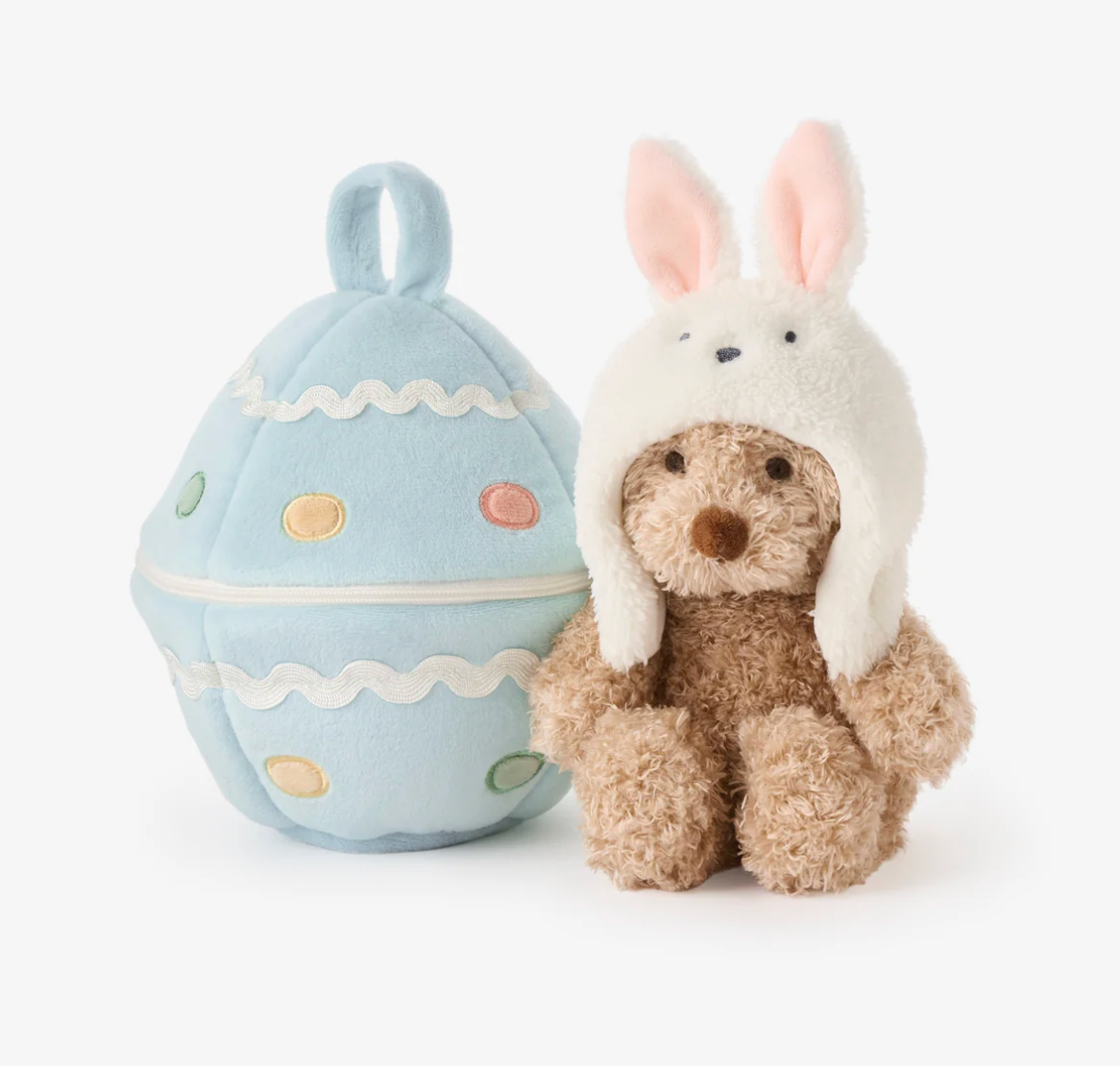 Plush Bear + Easter Egg