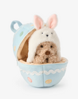 Plush Bear + Easter Egg