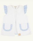 Breakers Blue Seersucker Terrycloth Callie Coverup