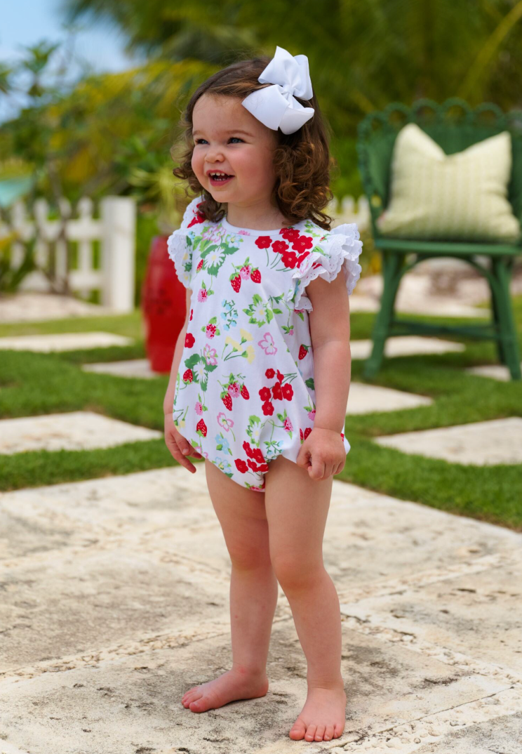 Berry Sweet Pima Ruehling Ruffle Bubble