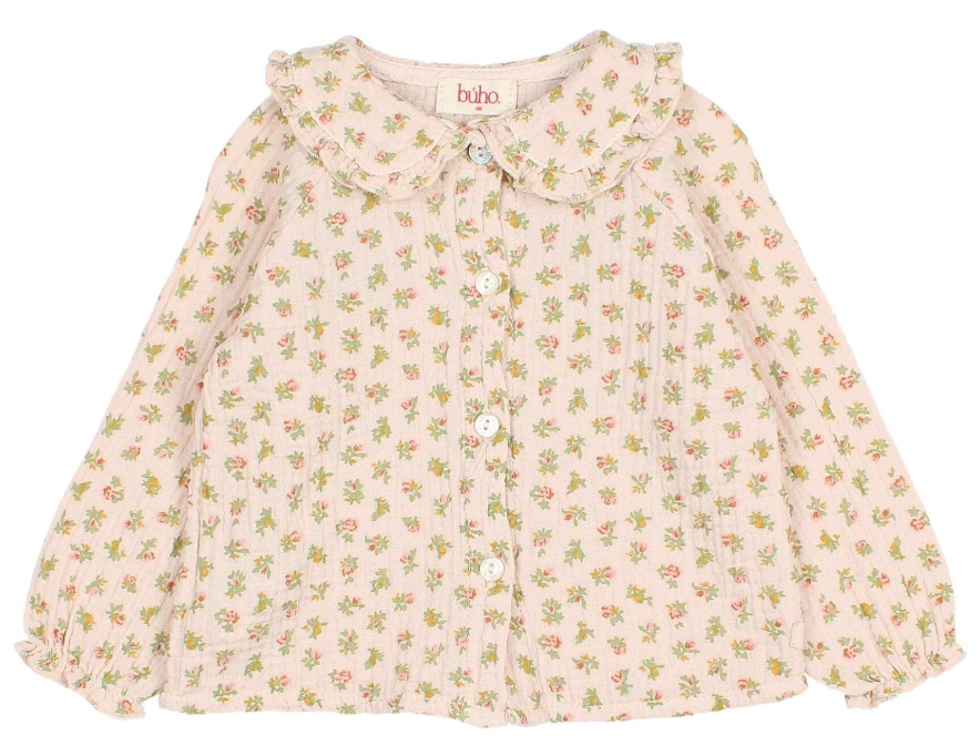 Buho Cream Cottage Blouse
