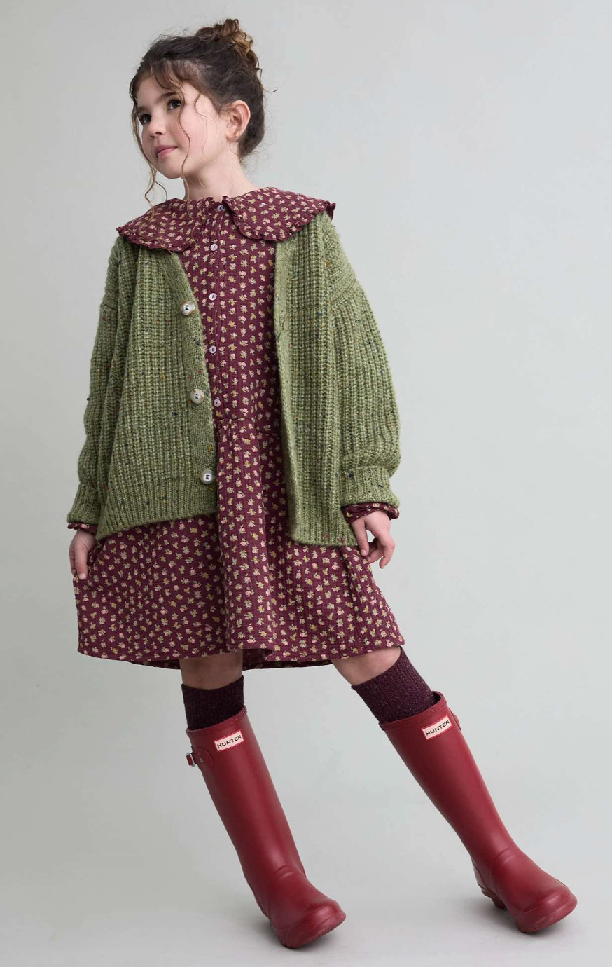 Buho Pomegranate Cottage Dress