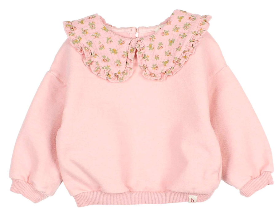 Buho Rose Cottage Collared Baby Sweatshirt