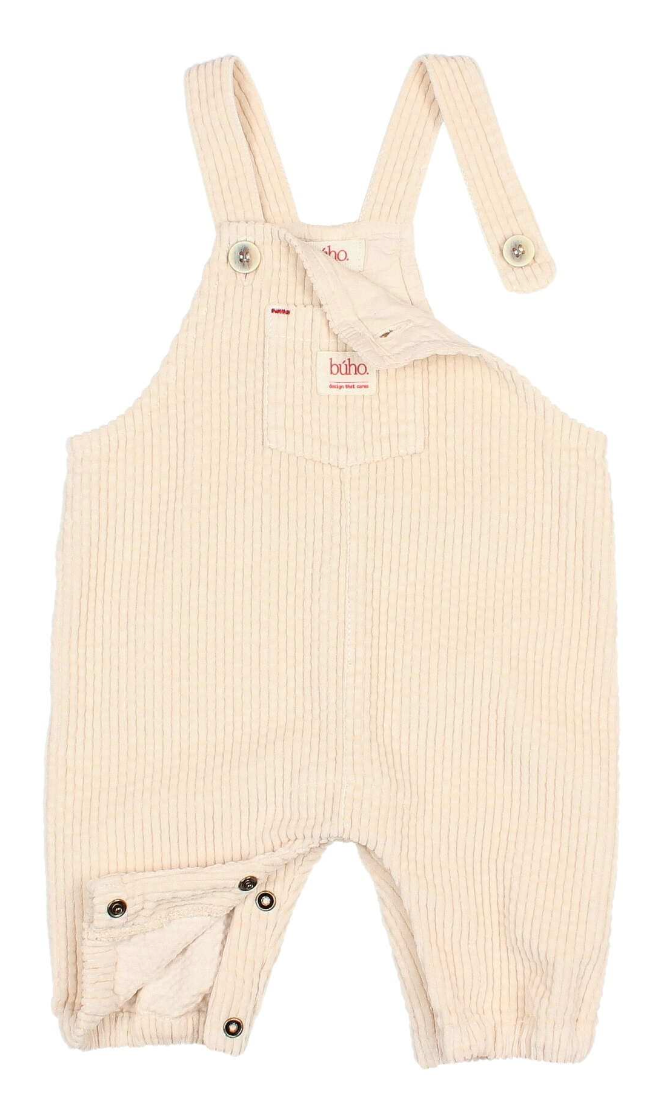 Buho Cream Corduroy Overall
