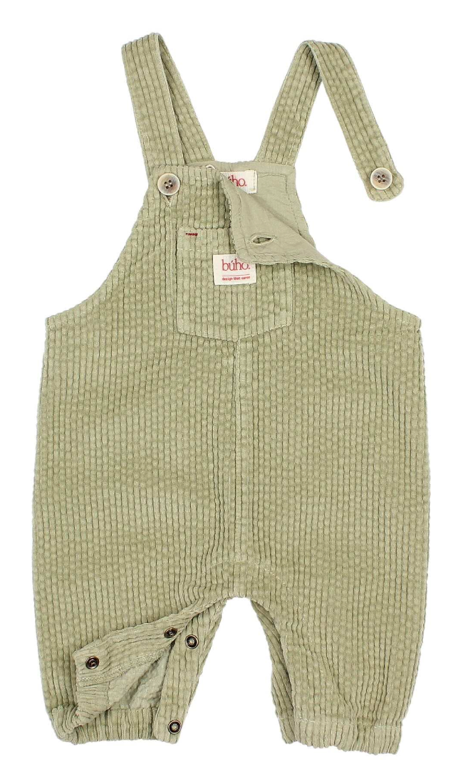 Buho Green Tea Corduroy Overall
