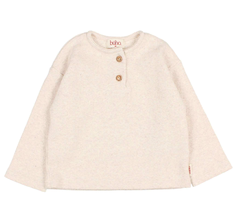 Buho Natural Soft Rib T-Shirt