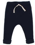 Buho Navy Soft Rib Pant
