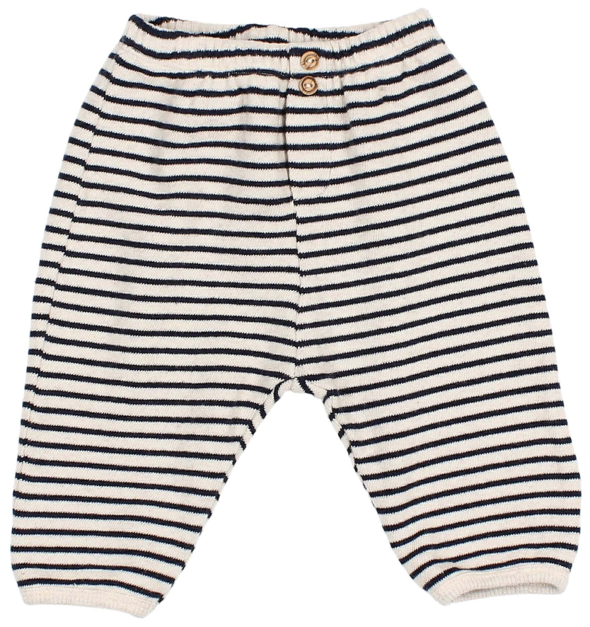 Buho Navy Stripe Soft Baby Joggers