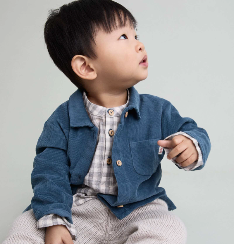Buho Grey Vichy Shirt