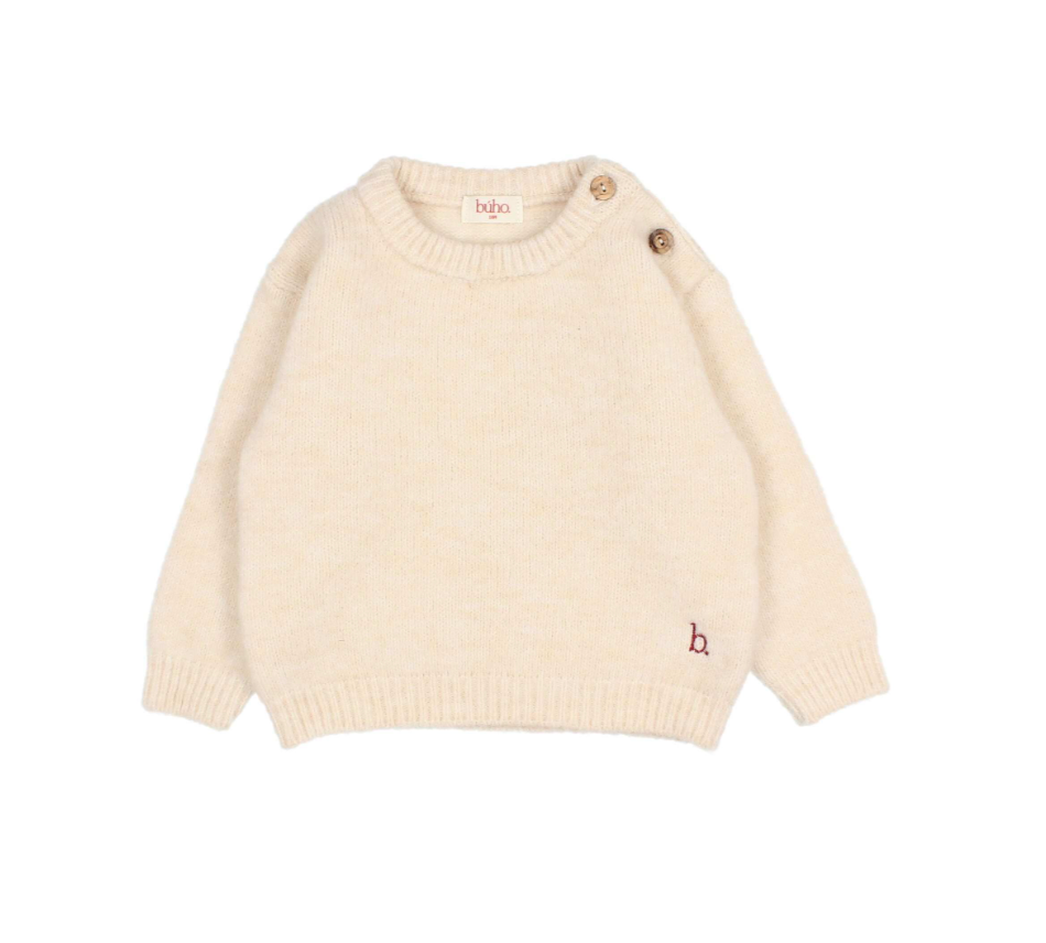 Ecru Baby Sweater