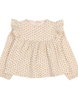 Cream Cottage Floral Blouse