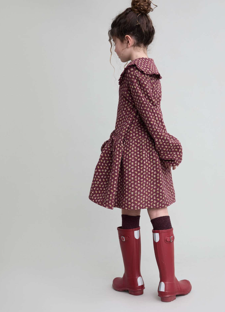 Pomegranate Cottage Floral Dress