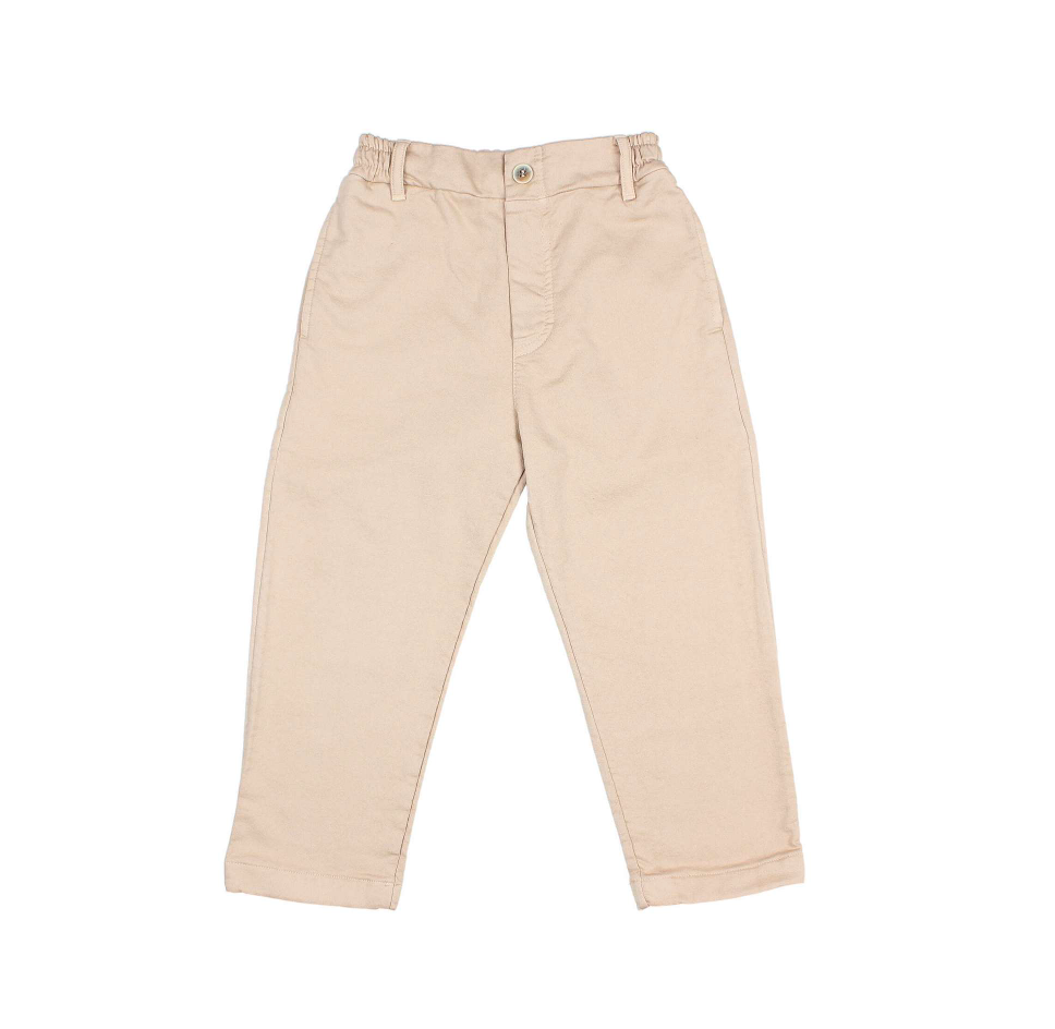 Biscuit Khaki Comfy Boy's Pants